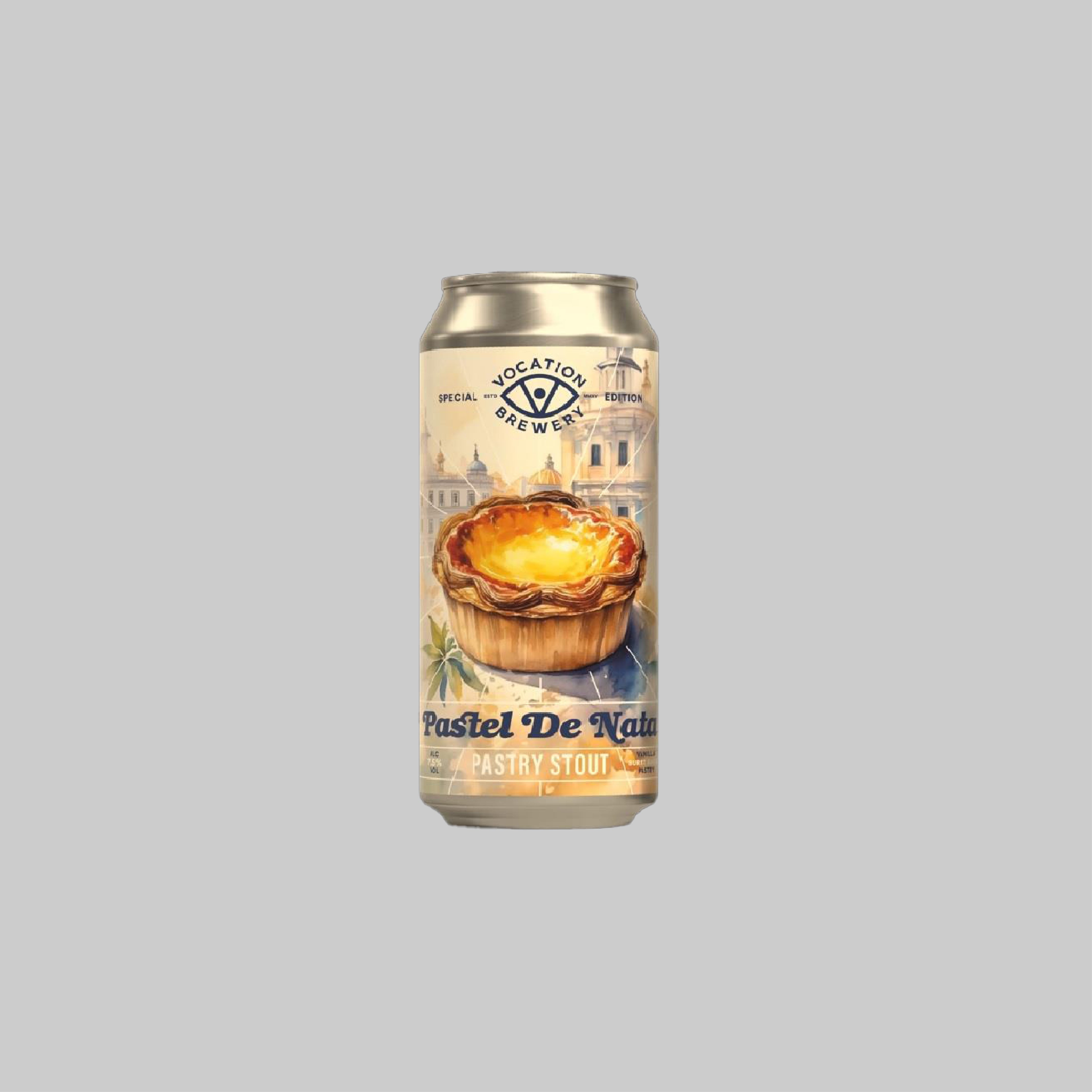 Vocation Pastel De Nata Pastry Stout Can 440ml 7.5% - Time2Drink